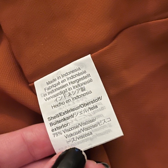 MADEWELL Velvet Leopard Skirt - Picture 6 of 6